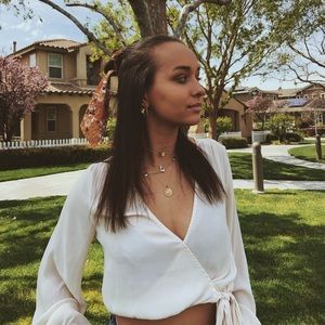 beige blouse